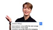Jackson Wang Answers the Web's Most Searched Questions