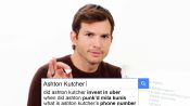 Ashton Kutcher Answers the Web's Most Searched Questions
