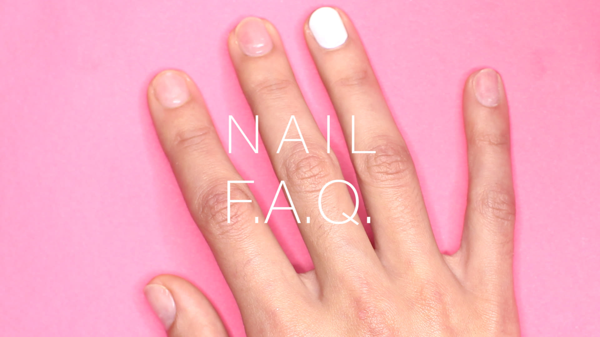 Watch FAQ for Nails | Nail Art Tutorials | Allure