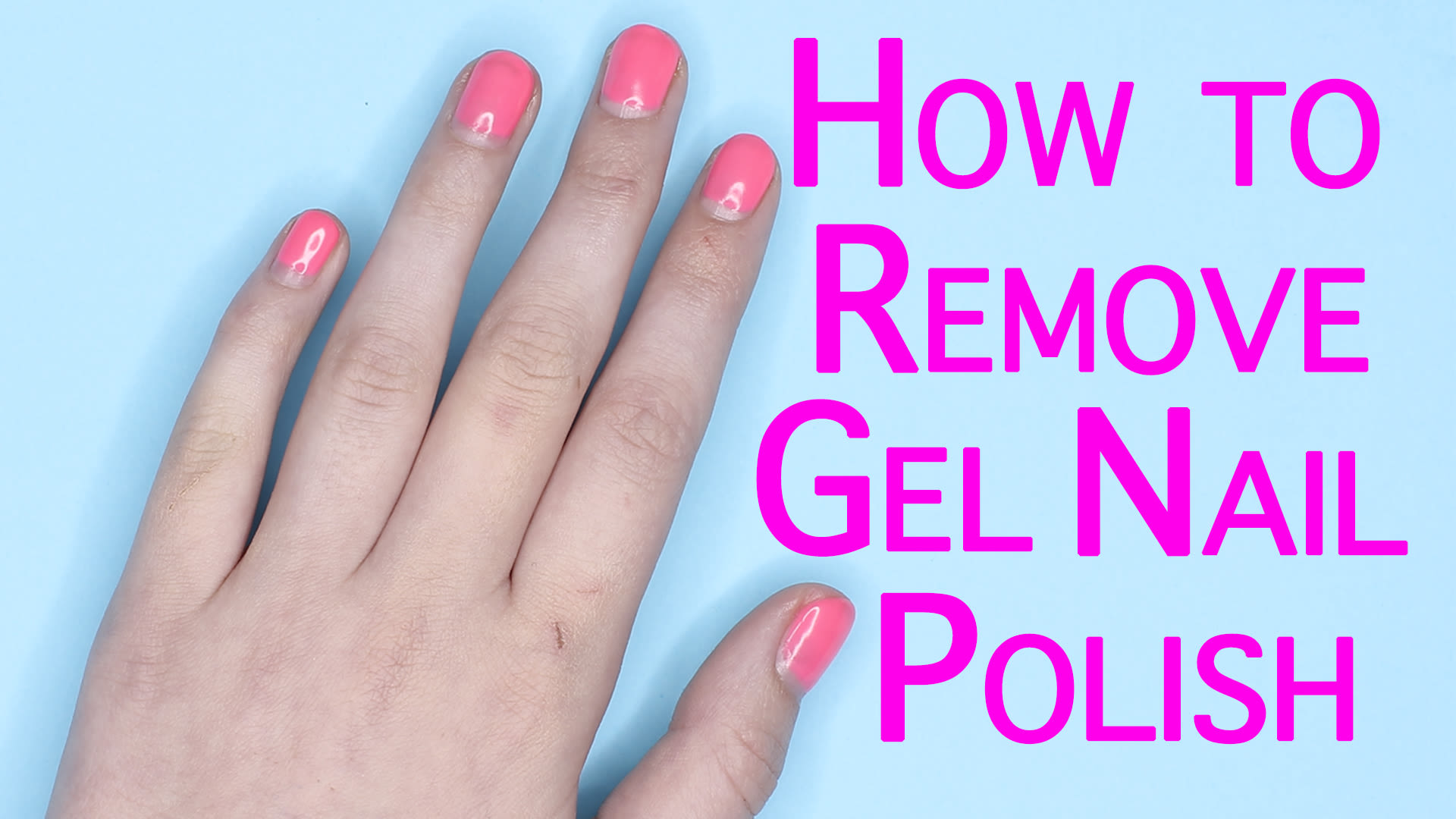 Watch How to Remove Gel Nail Polish | Nail Art Tutorials | Allure