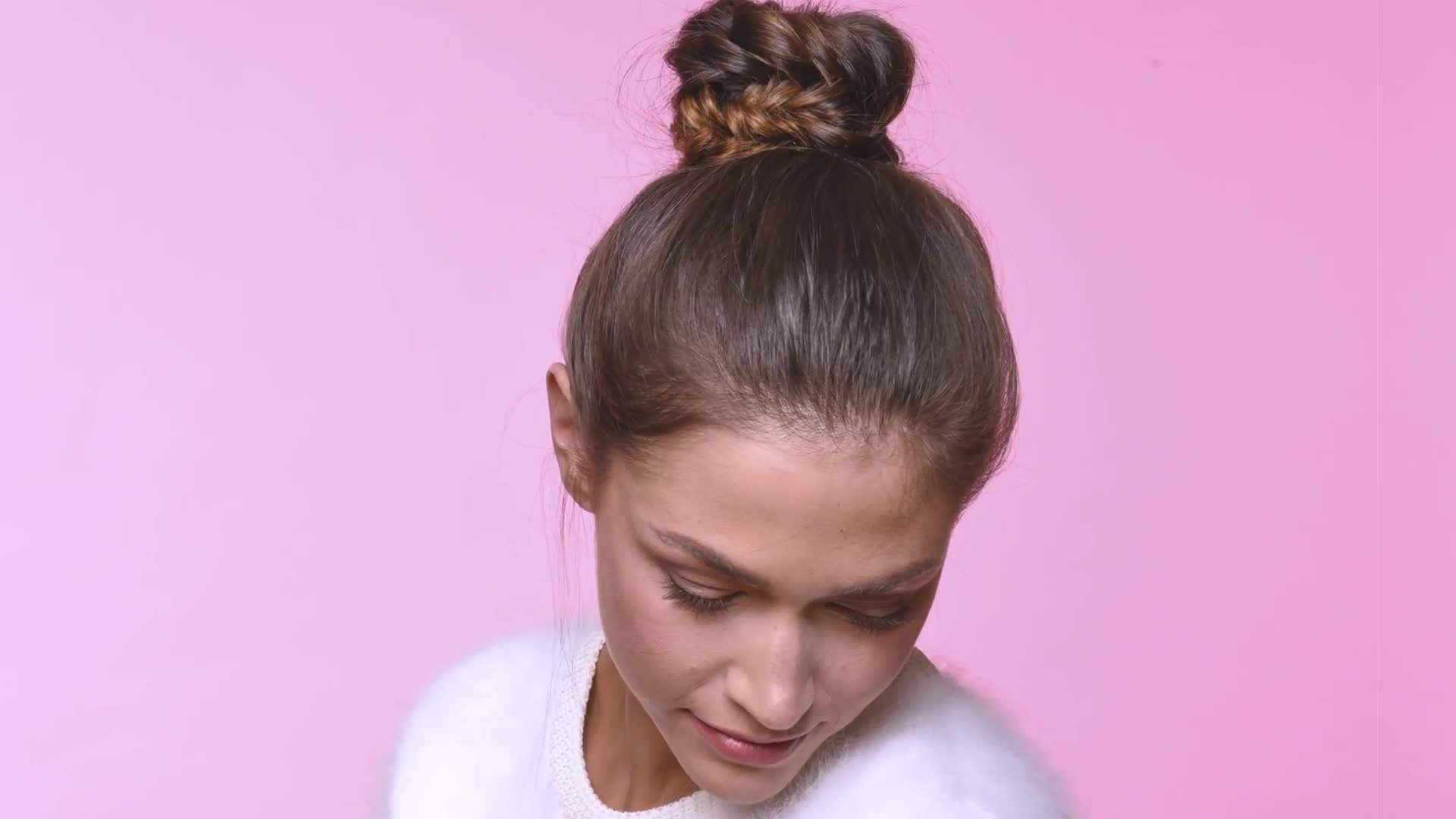 Watch Fishtail Top Knot Hairstyle Tutorial | Beauty 101 | Allure