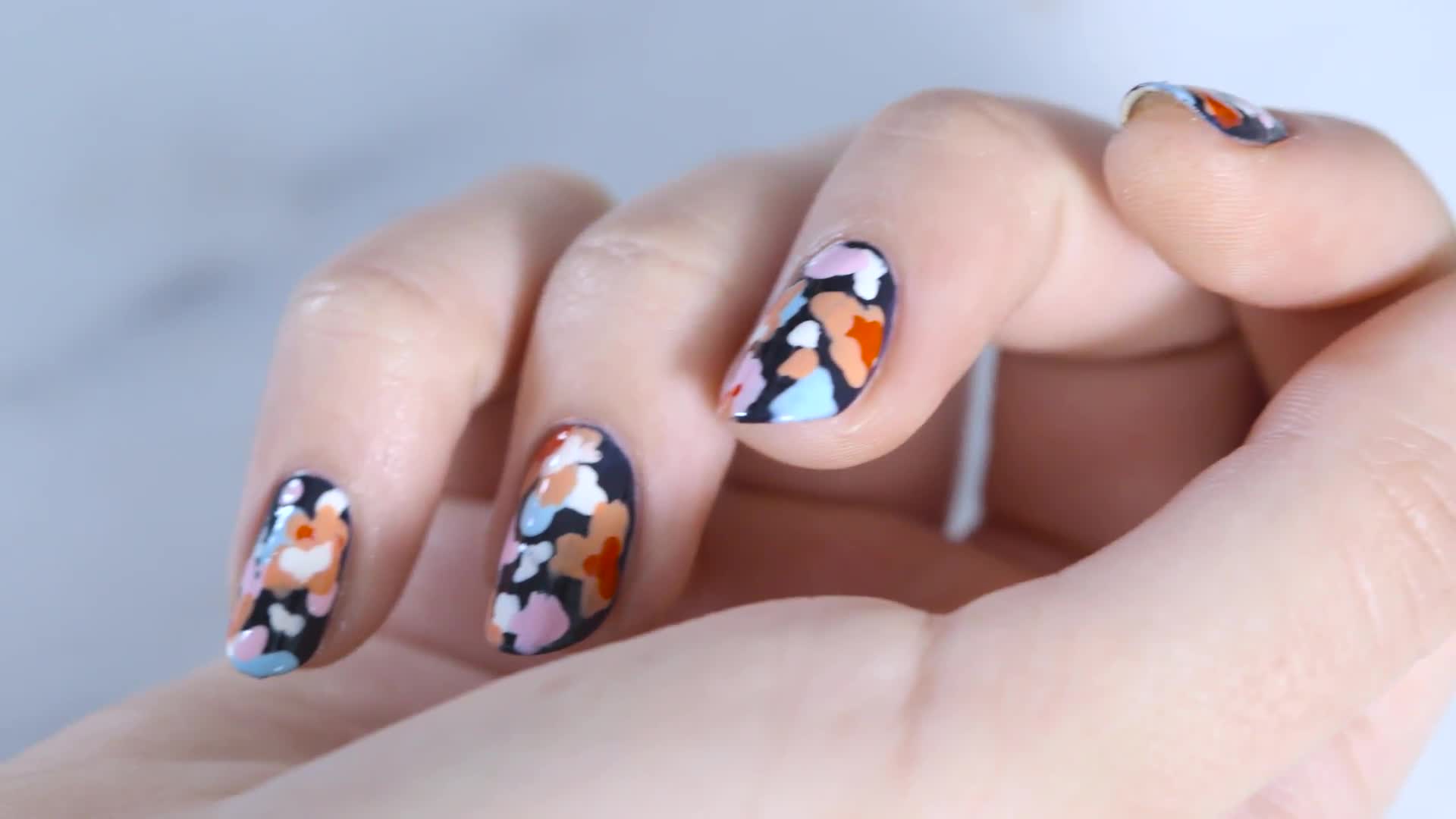 NO TOOLS NAILS HACK - NAIL ART FOR BEGINNERS (Holo, Dots/Spots, Flowers,  Galaxy) - YouTube