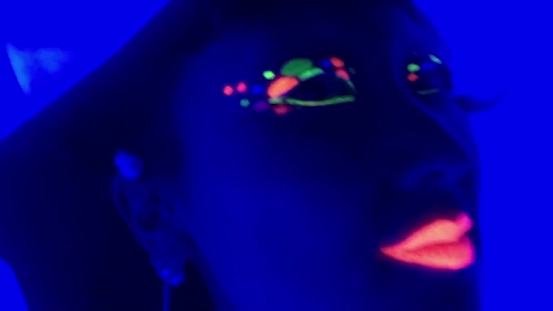 Glow-in-the-Dark Makeup Tutorial - How to Do Blacklight Makeup