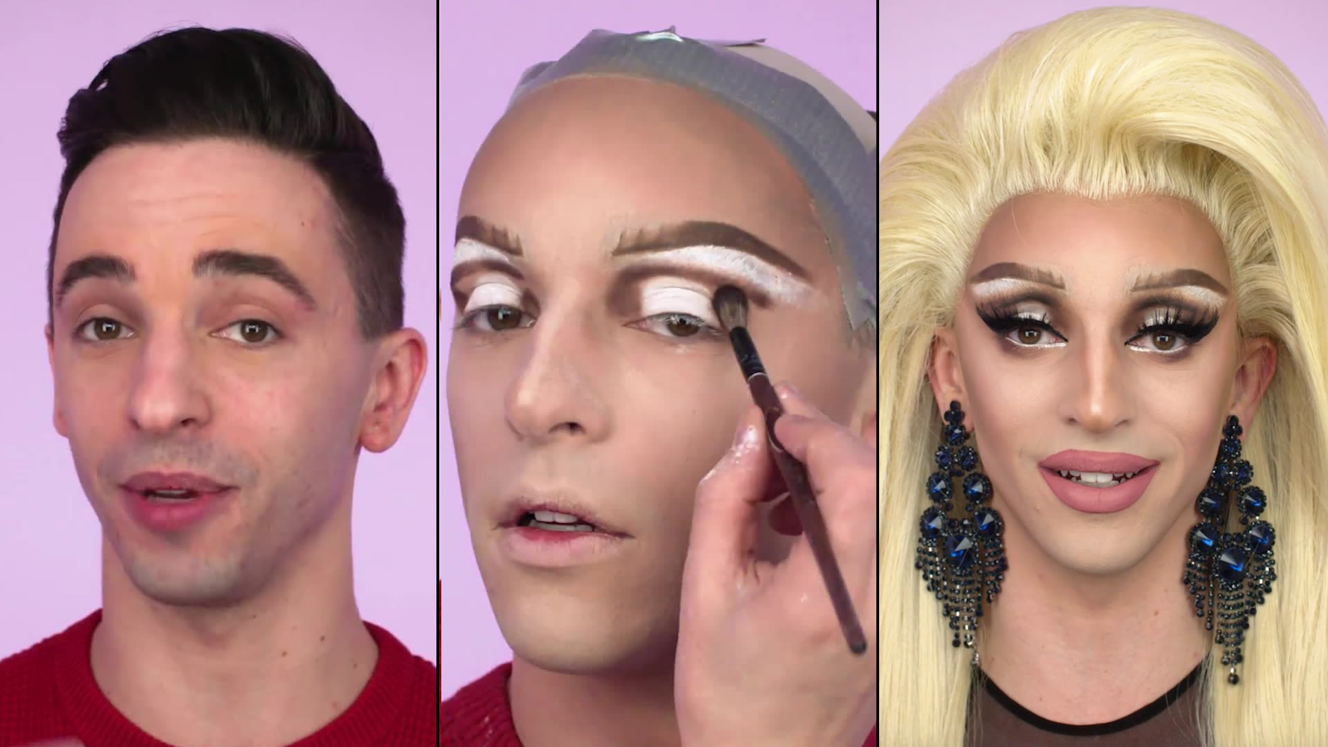 Watch Miz Cracker’s Drag Transformation Tutorial  Transformation 