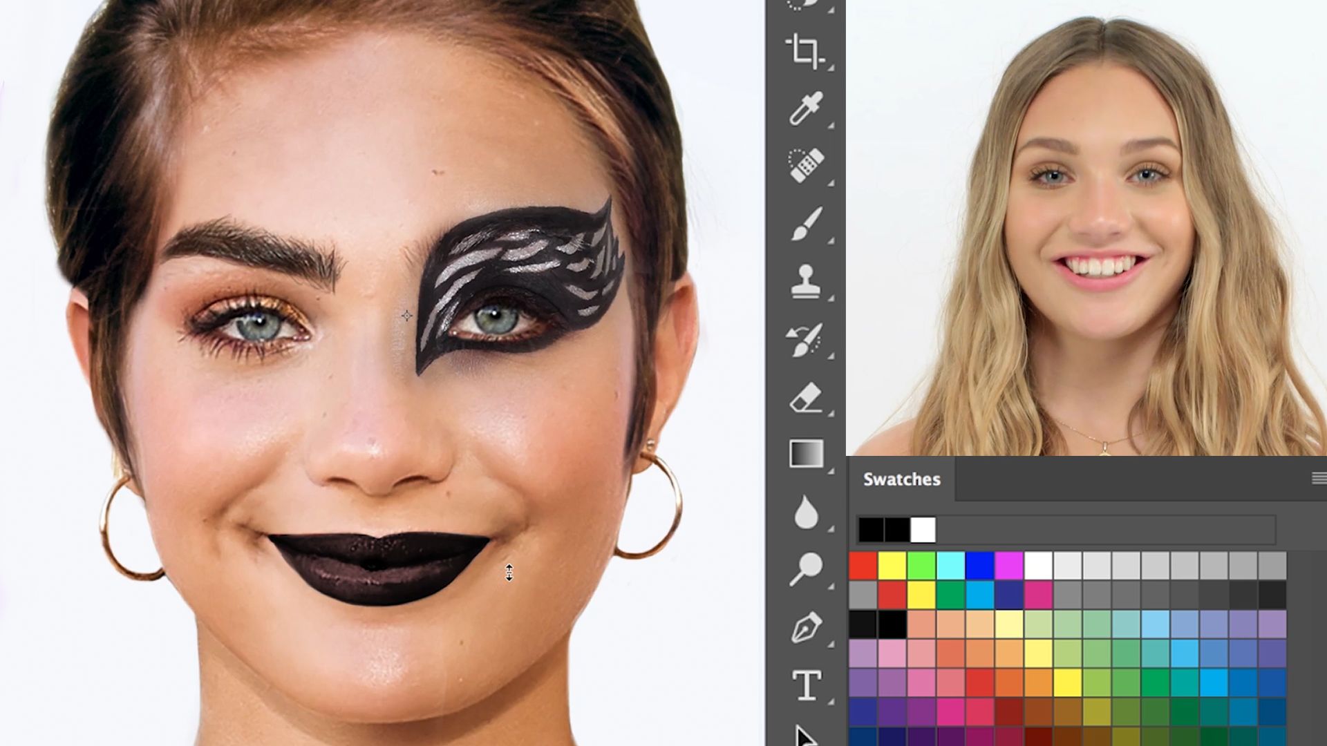 Watch Maddie Ziegler Photoshops Herself Into 7 Different Looks | Allure