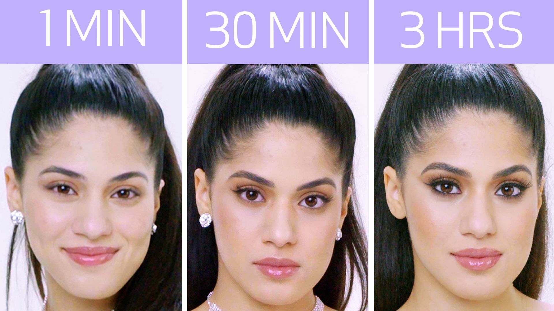 Watch Getting Ariana Grandes Look In 1 Minute 30 Minutes And 3 Hours