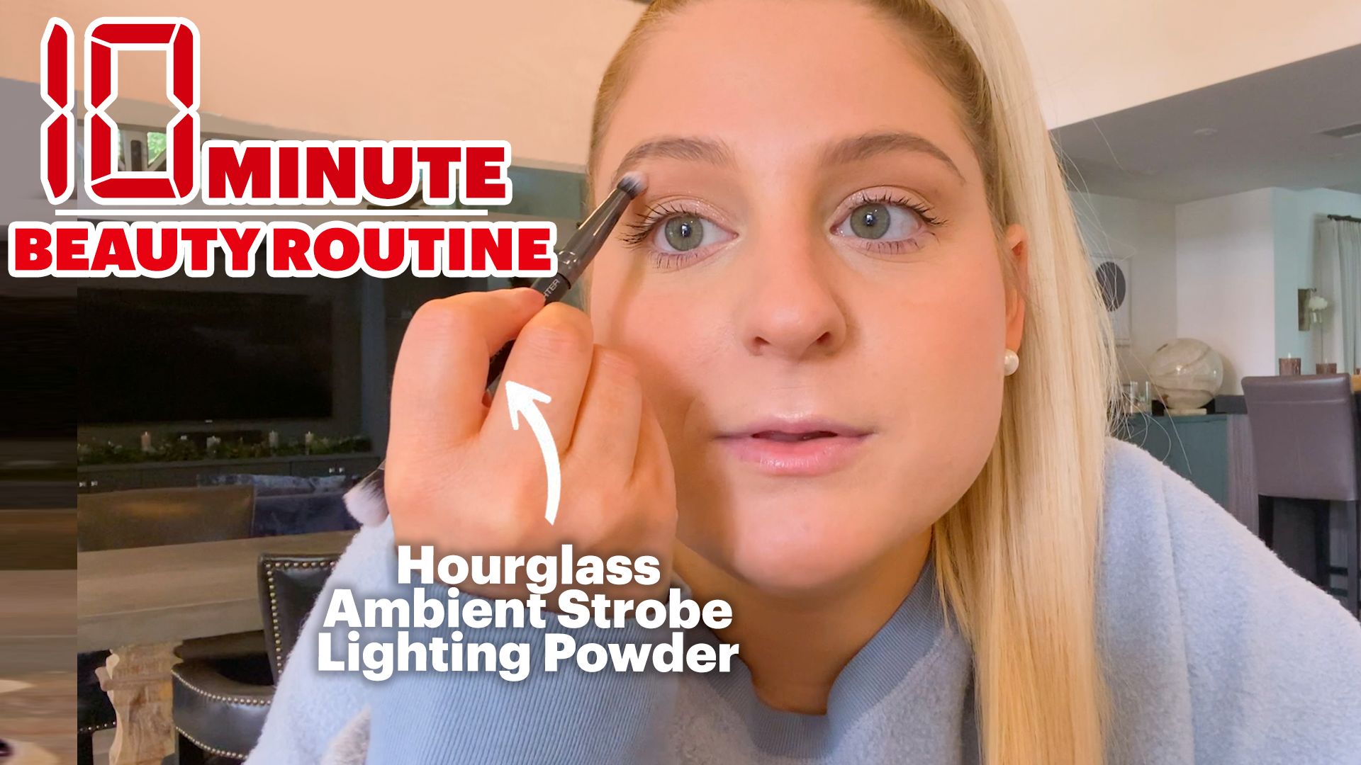 Watch Meghan Trainor's 10 Beauty Routine for Zoom Meetings | 10 Minute Routine |