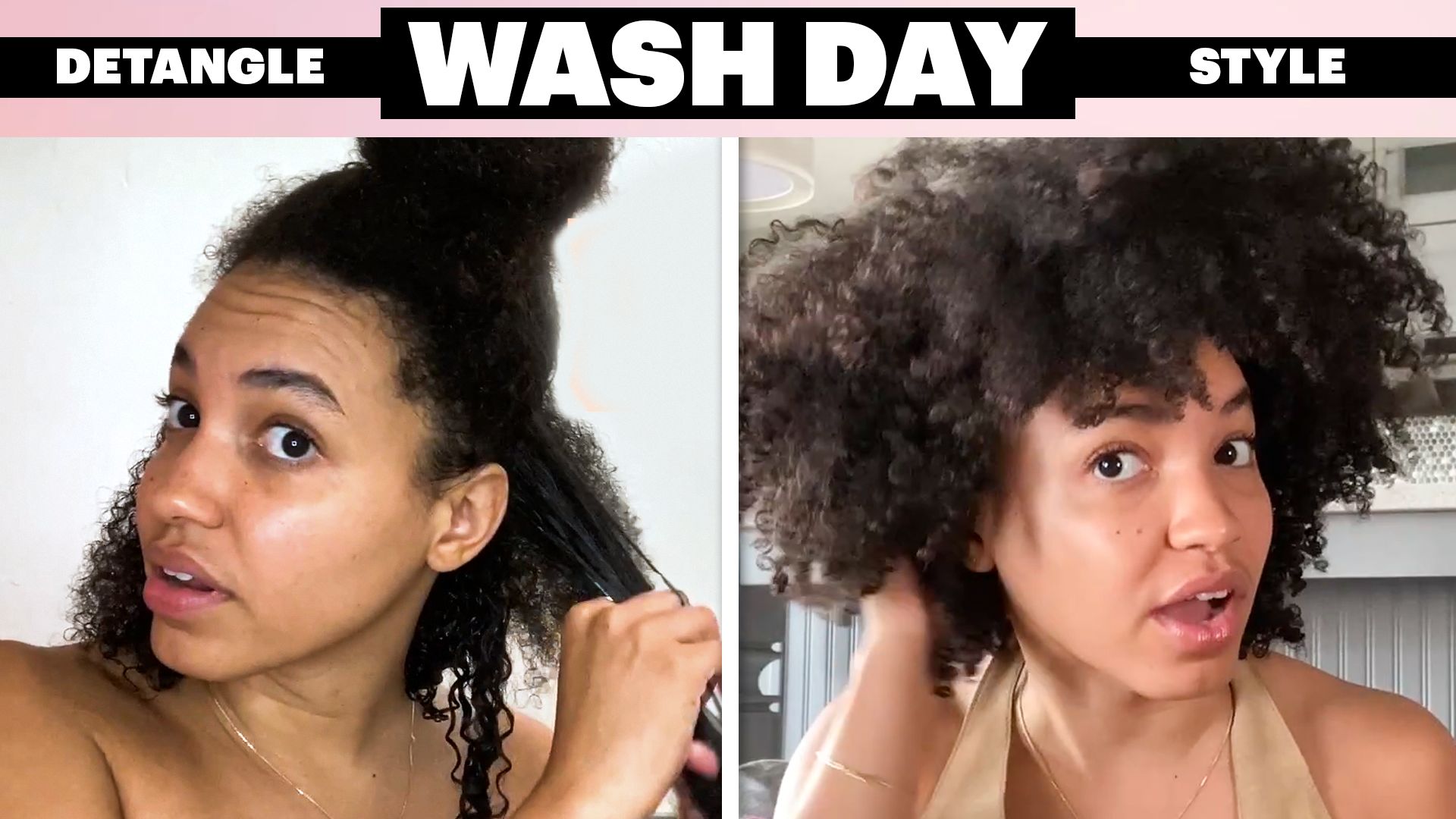 Watch My 5-Step Wash Day Routine For Detangling and Dermatitis | Wash Day  with Allure | Allure