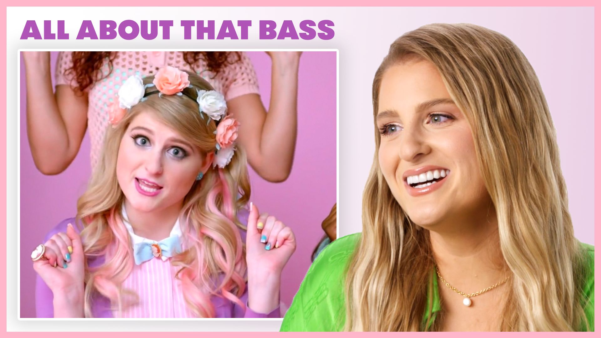 Watch Meghan Trainor Breaks Down Her Most Iconic Music Videos | Music
