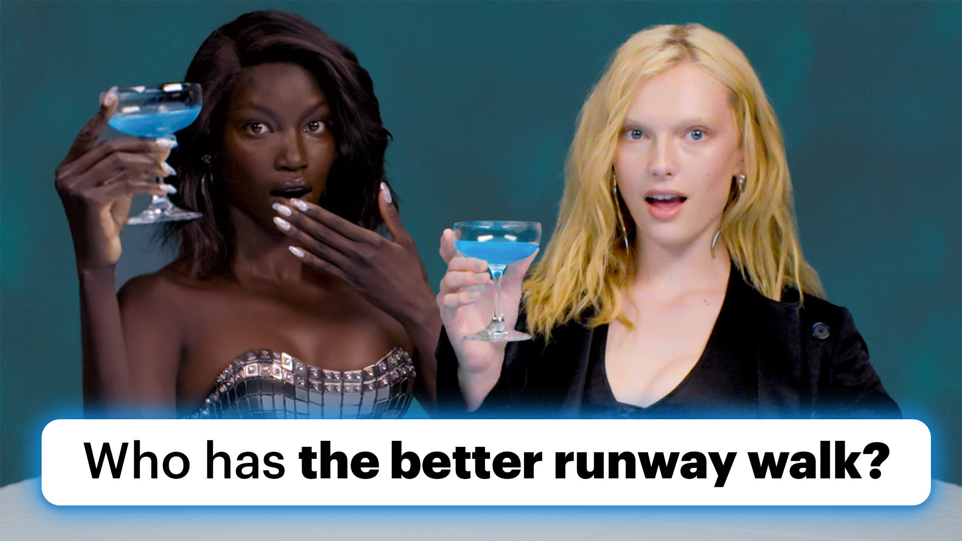 Watch Alex Consani & Anok Yai Spill Secrets After Sipping the Truth