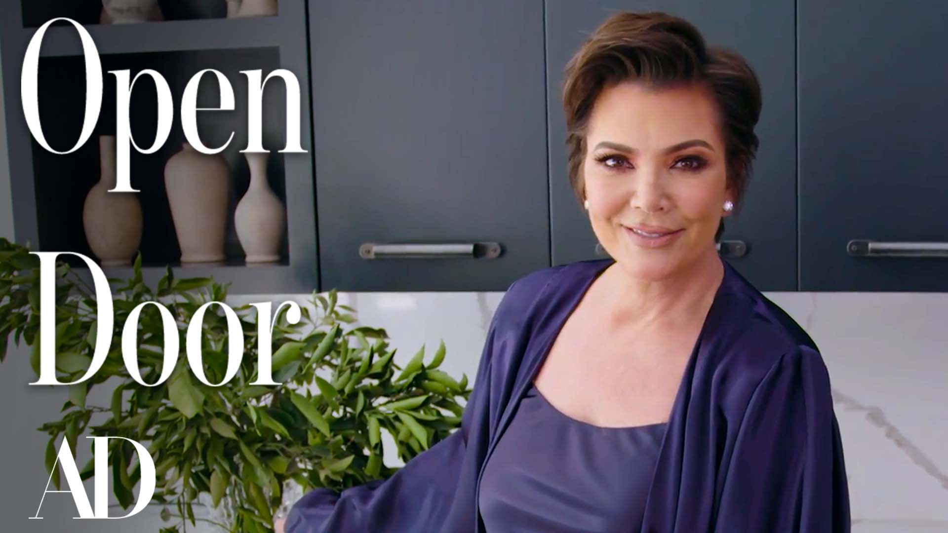 Watch Inside Kris Jenner's Hidden Hills Home Open Door