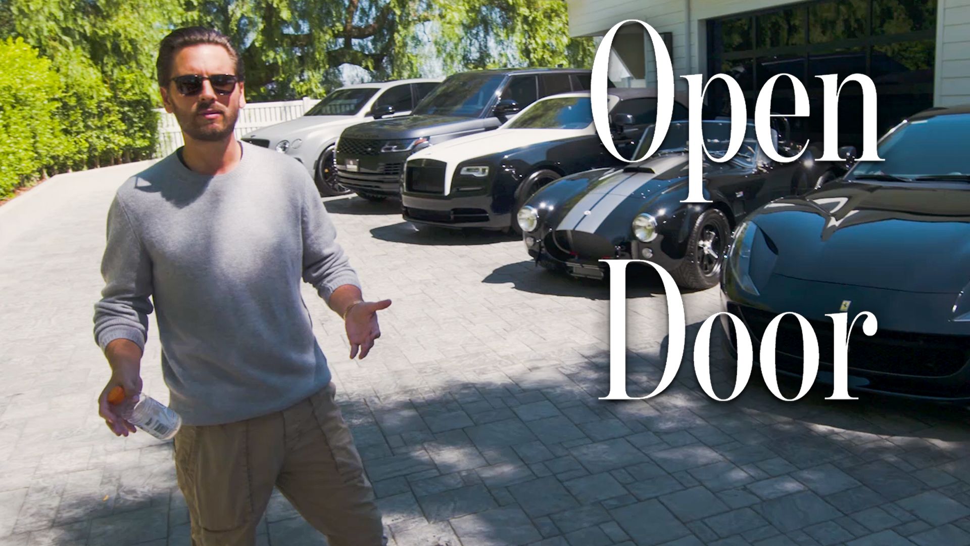 Watch Inside Scott Disick's Home with an Amazing Car Collection Open
