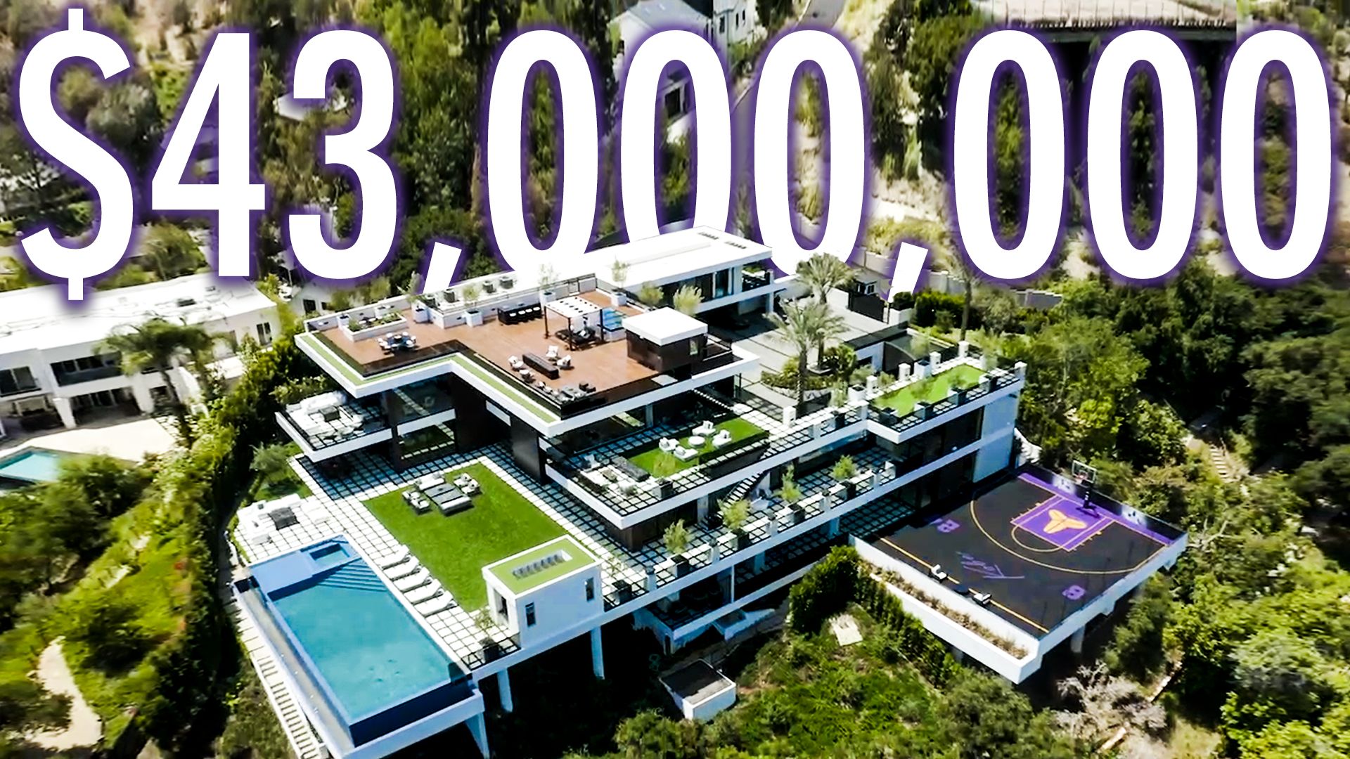 Watch Inside A $43M Private Resort Mansion With A Car Showroom | On the ...