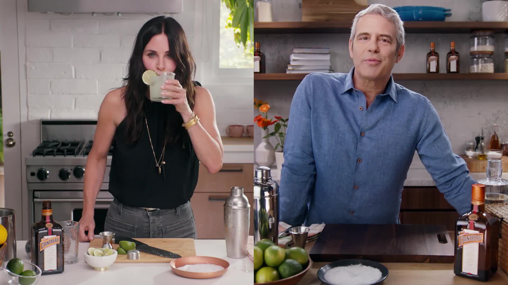 Watch The Ultimate Margarita Showdown Courteney Cox vs Andy Cohen