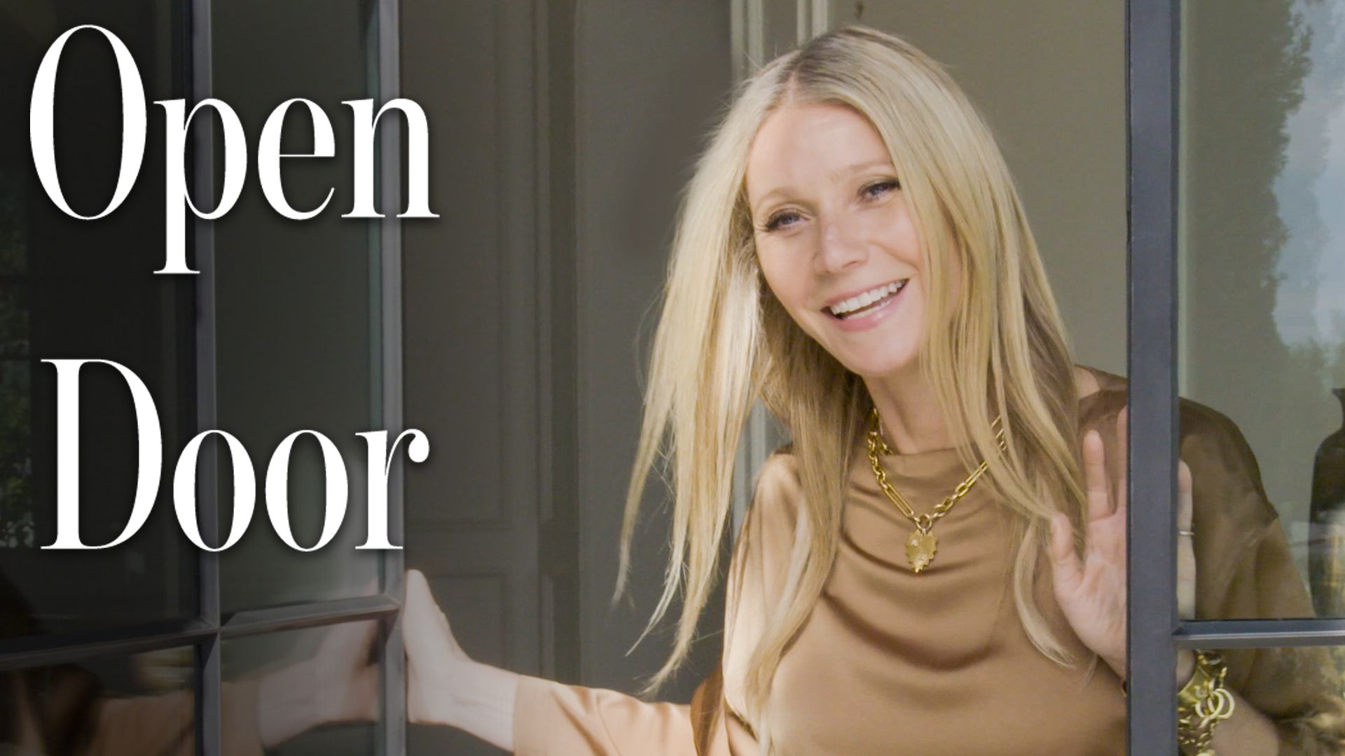 Watch Inside Paltrow's Tranquil Family Home Open Door