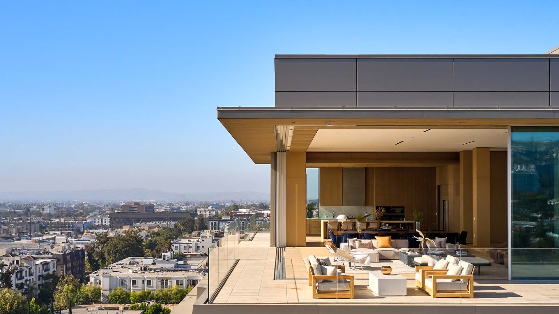 Watch Inside A $50,000,000 West Hollywood Penthouse, On the Market