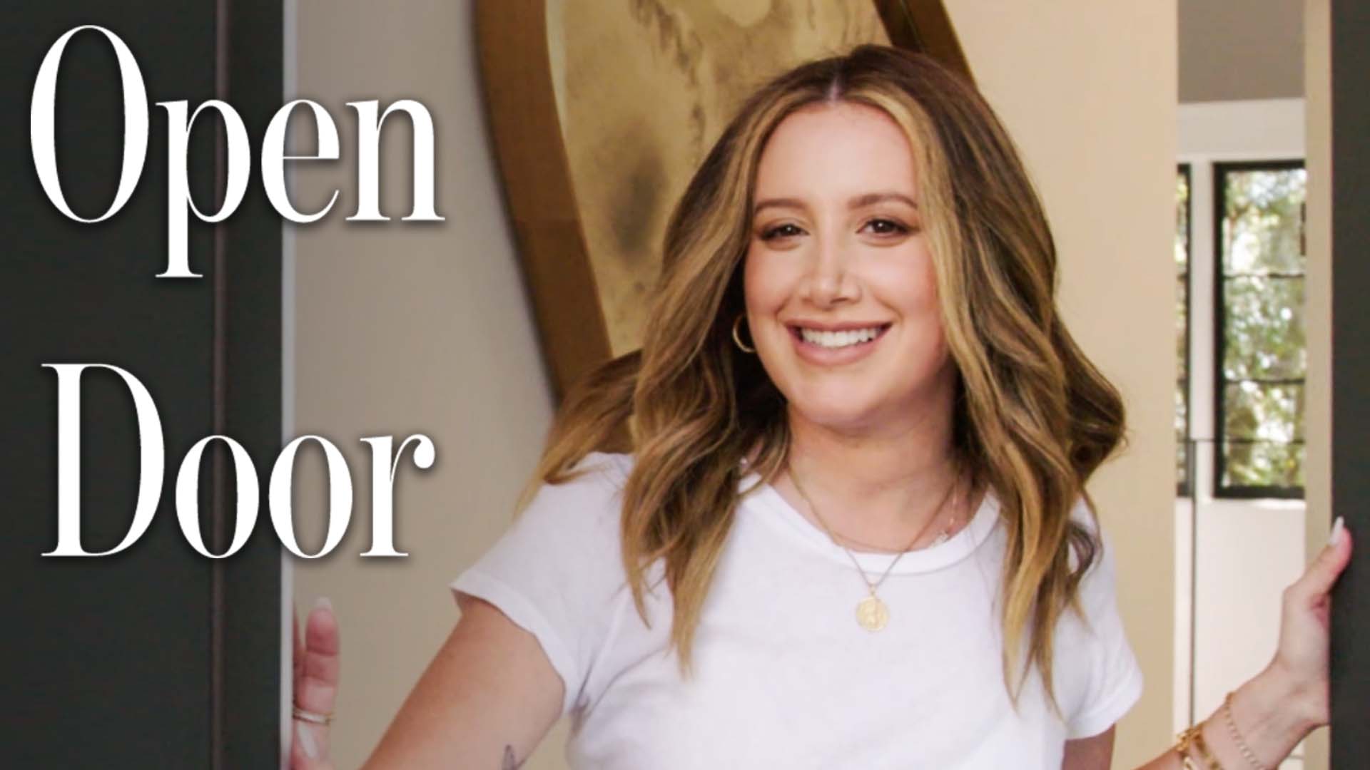 Watch Inside Ashley Tisdale's SelfDesigned Family Home Open Door