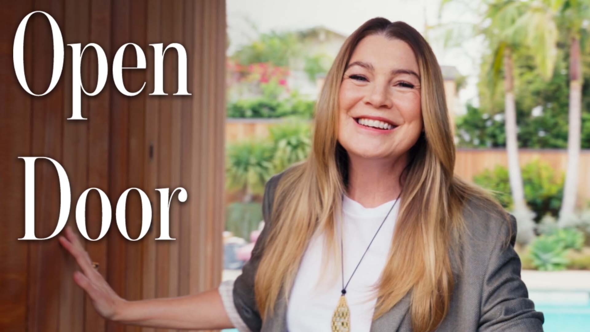 Watch Inside Ellen Pompeo’s Midcentury Malibu Beach House Open Door