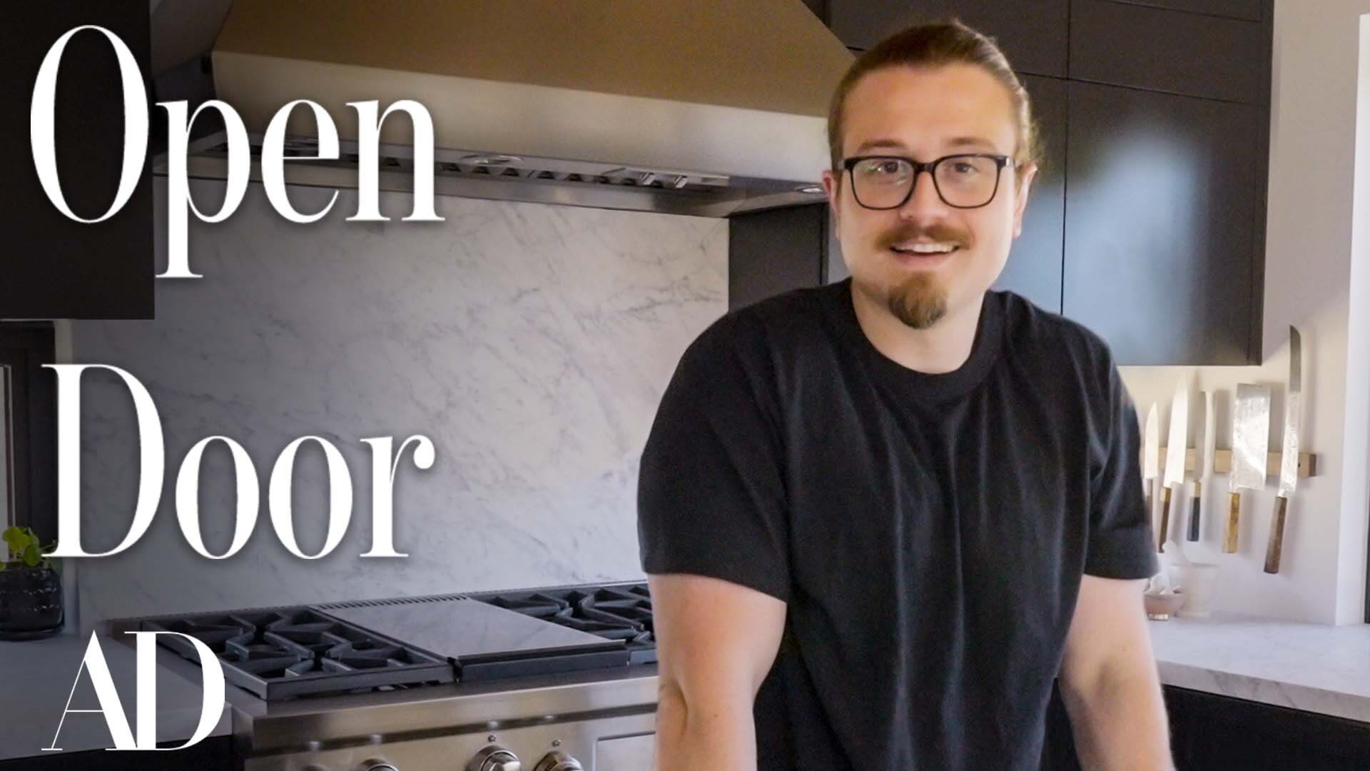 Watch Inside Joshua Weissman's Minimalist Texas Home Open Door