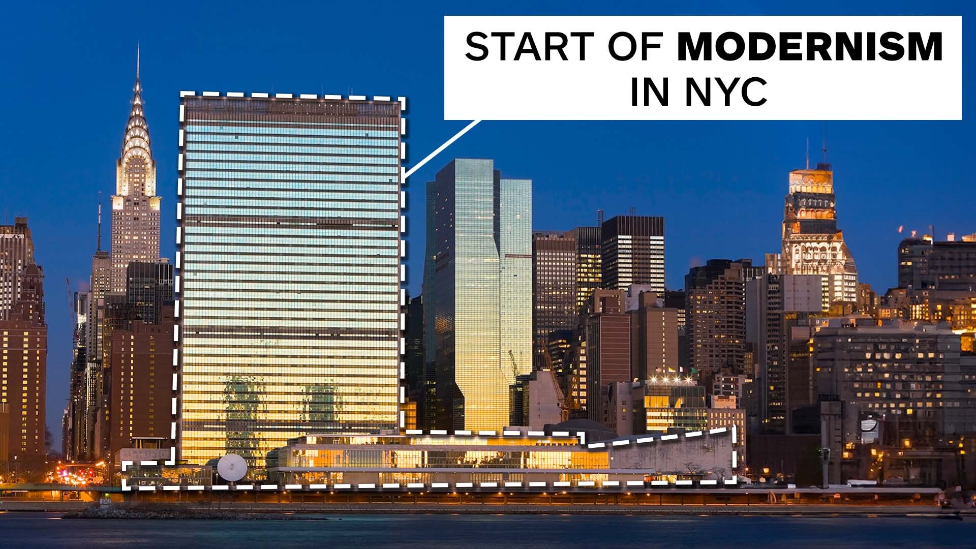 Watch How the UN Popularized Modernism in NYC Walking Tour