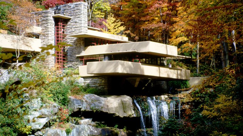 Frank Lloyd Wright And Philip Johnson S Rivalry Is Chronicled By