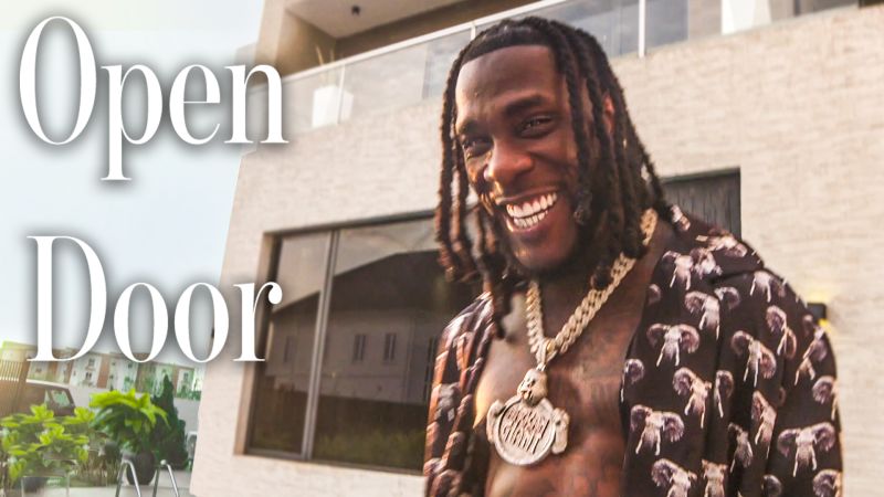 Watch Inside Burna Boy S Lagos Mansion Open Door Architectural Digest