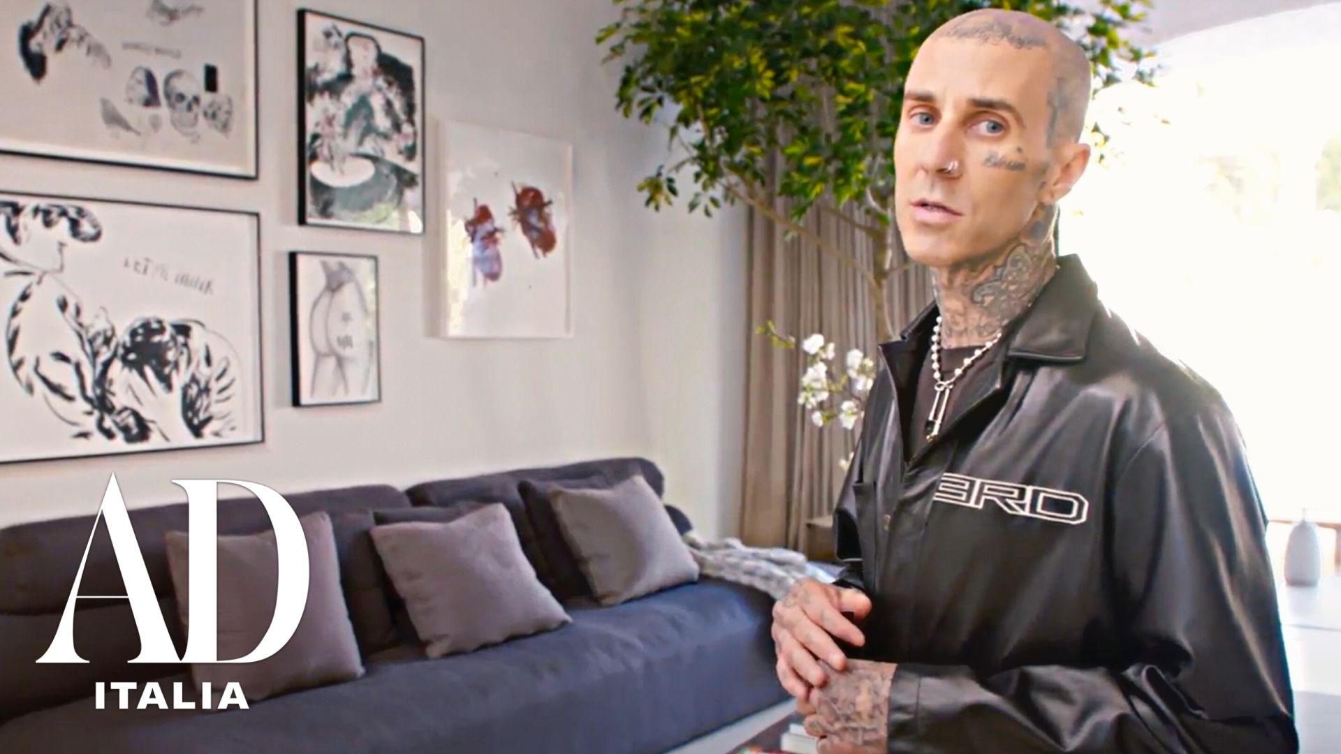 Watch Nell'incantevole e moderna casa di Travis Barker A Casa di(02)