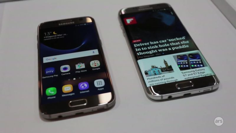 Galaxy and S7 Edge hands on: So good you almost forgive TouchWiz | Ars Technica