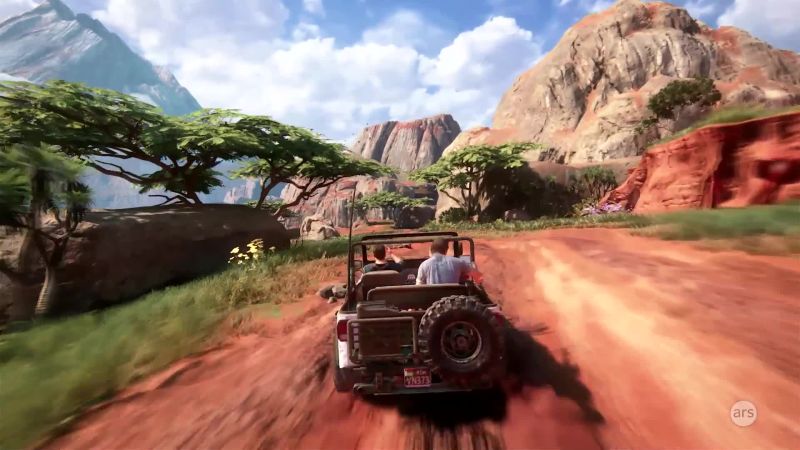 Uncharted 4 Gameplay Footage