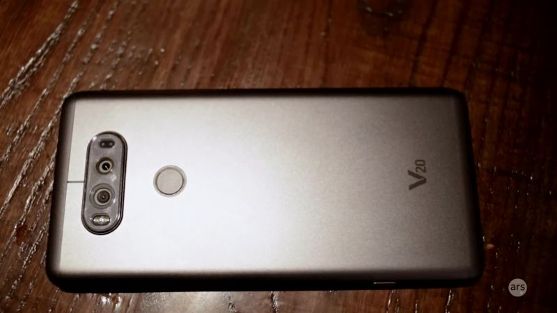 First look at the LG V20 Ars Technica