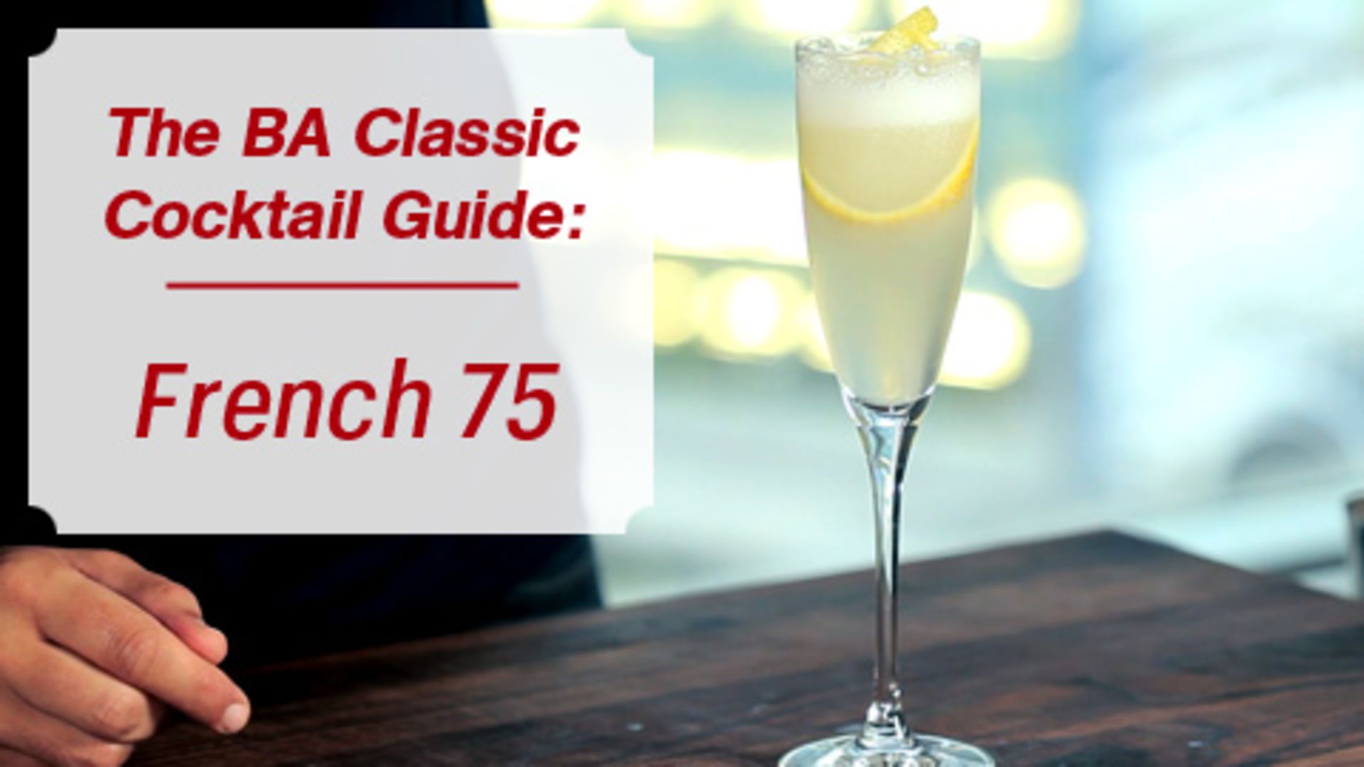 Watch How to Make a French 75 Bon Appétit Cocktails Bon Appétit