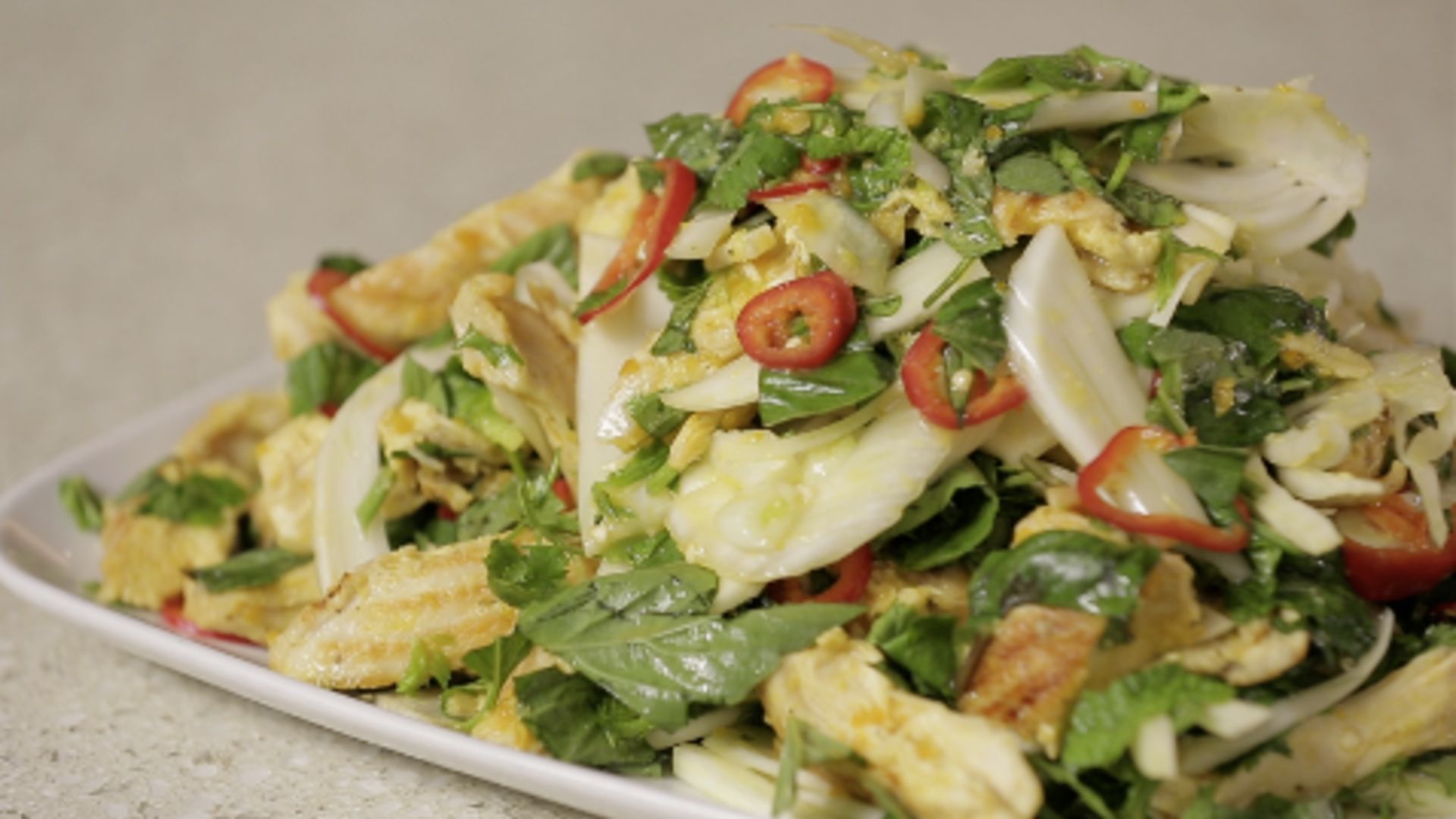 Watch Saffron Chicken Salad with Yotam Ottolenghi Celebrity Chefs