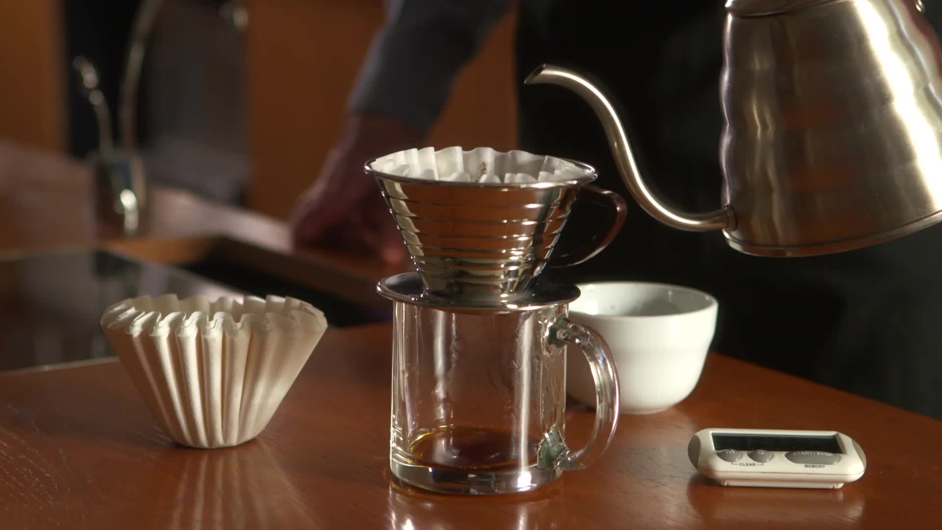 Watch How to Make Coffee Using a Kalita Wave | Stumptown + Bon Appétit Brew Guide | Bon Appétit