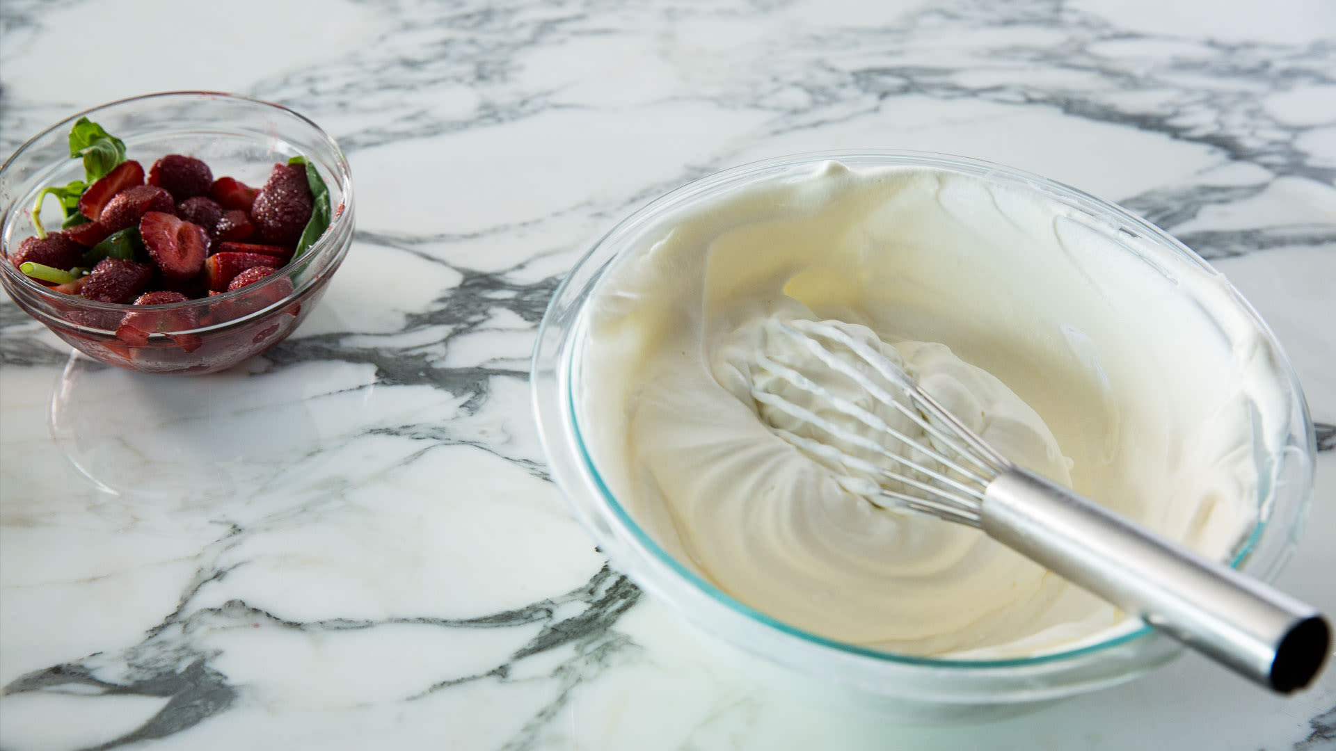 Watch How to Make Whipped Cream By Hand Sweet Spots Bon Appétit