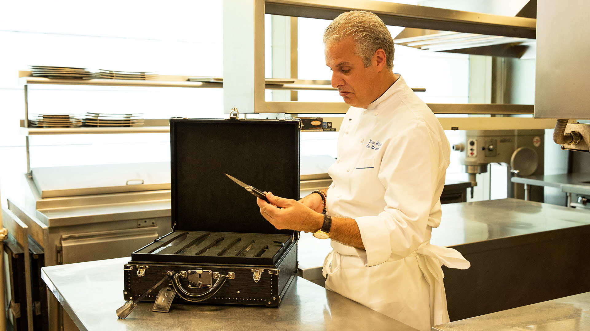 Watch Inside One Chef's Custom Louis Vuitton Knife Case, Cook Like a Pro