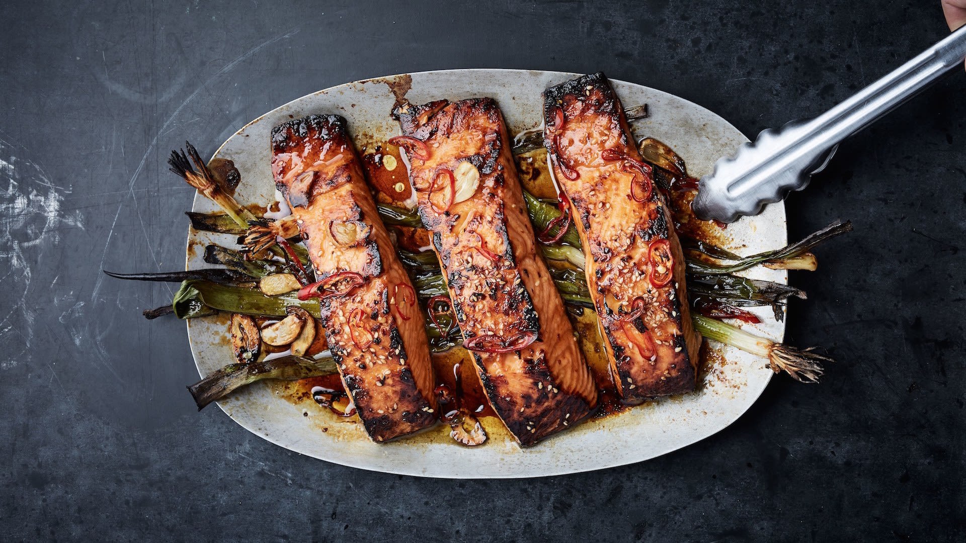 Watch Easy Broiled Salmon with Sesame | Healthyish | Bon Appétit