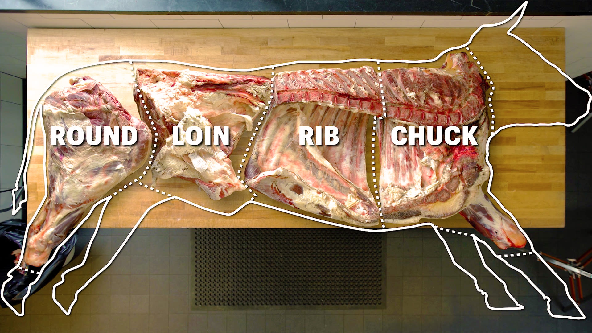Watch How To Butcher An Entire Cow - Every Cut Of Meat Explained |  Handcrafted | Bon Appétit