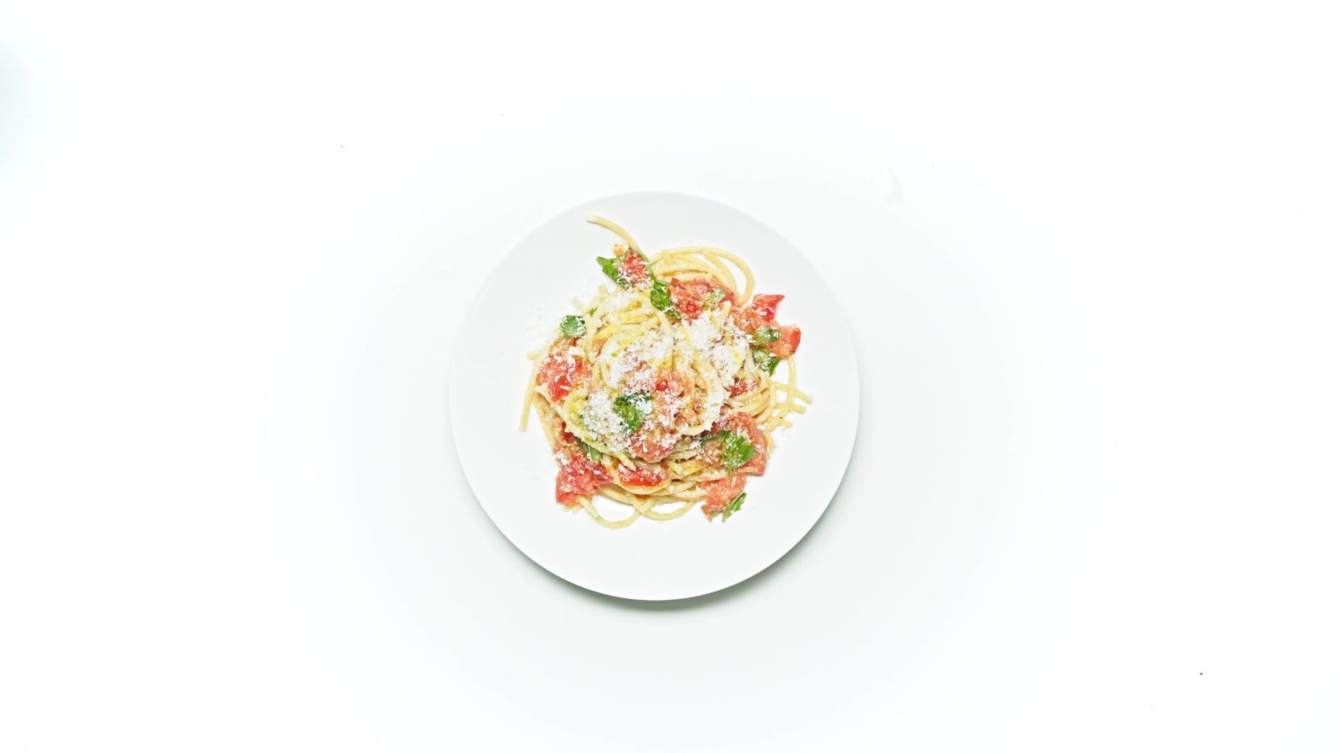 Watch Pasta with NoCook Tomato Sauce Bon Appétit