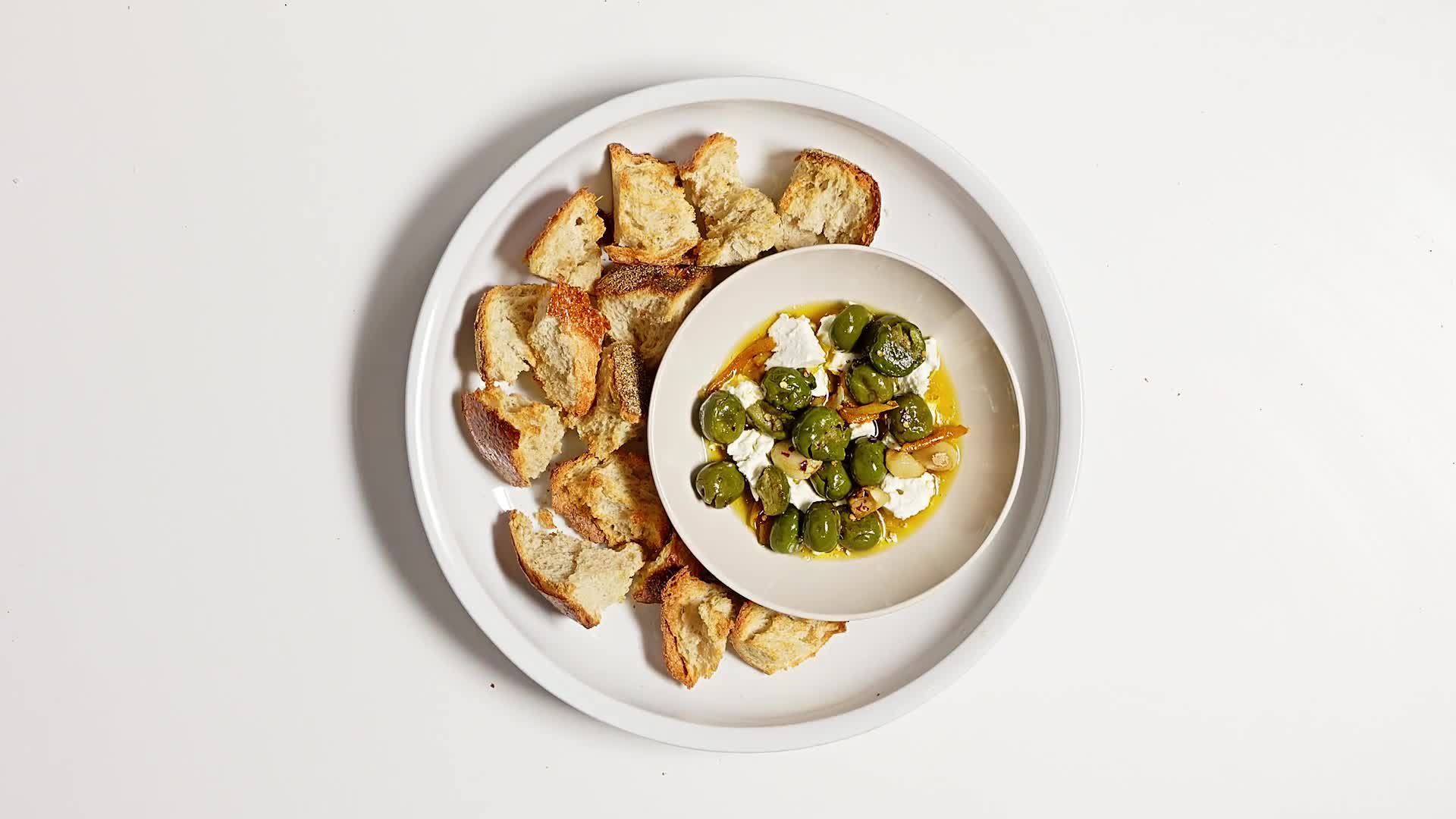 Watch Marinated Olives & Feta Bon Appétit