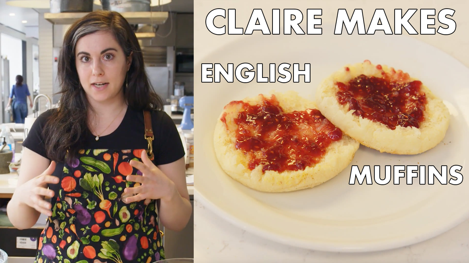 Watch Claire Makes BA's Best English Muffins From the Test Kitchen