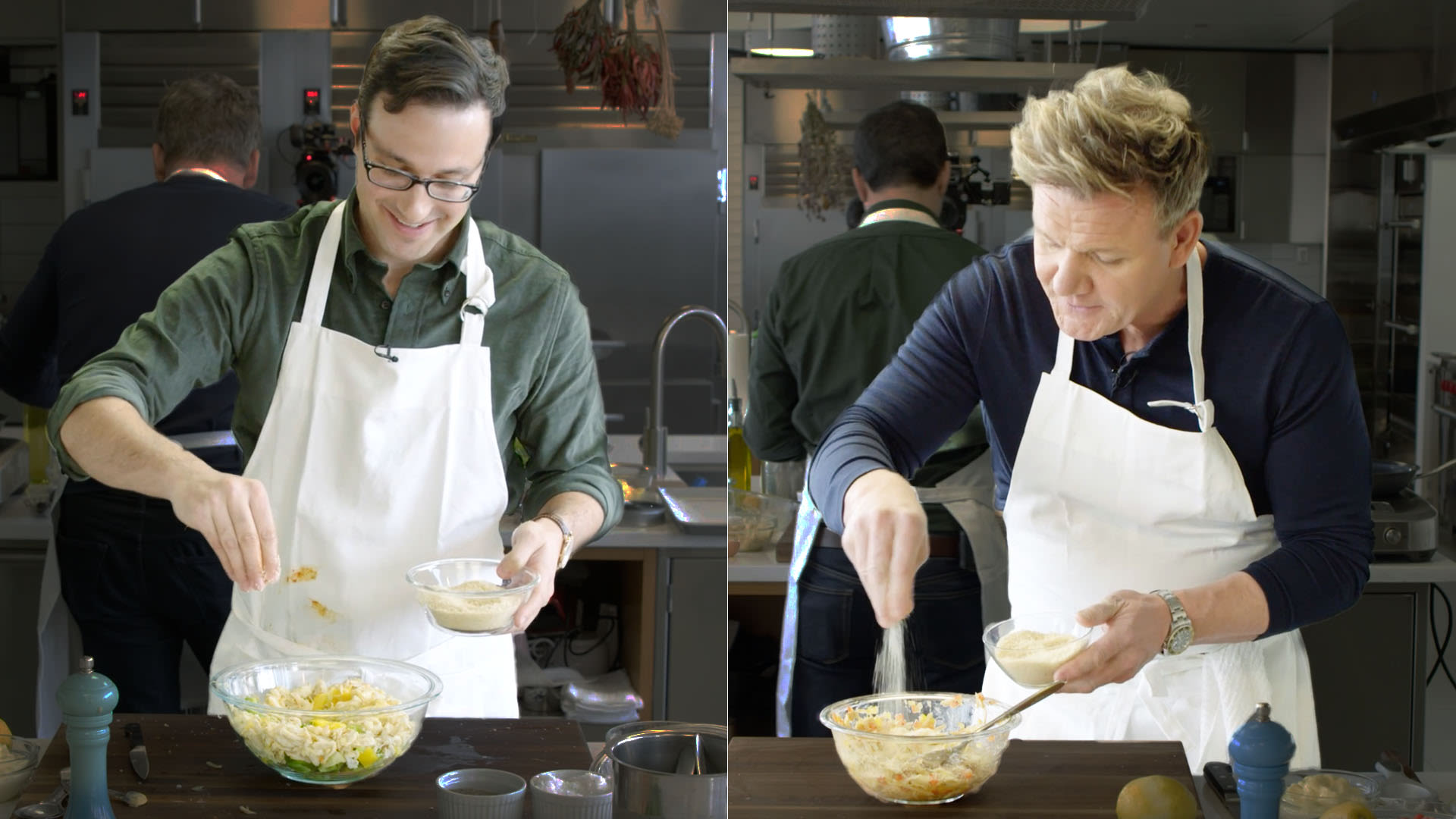 Watch Gordon Ramsay Challenges Amateur Cook to Keep Up with Him | Back to  Back Chef | Bon Appétit