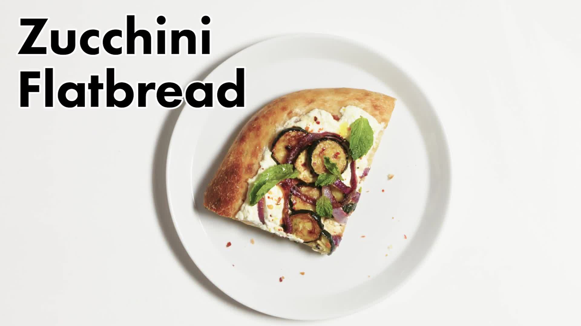 Watch Zucchini Flatbread Bon Appétit