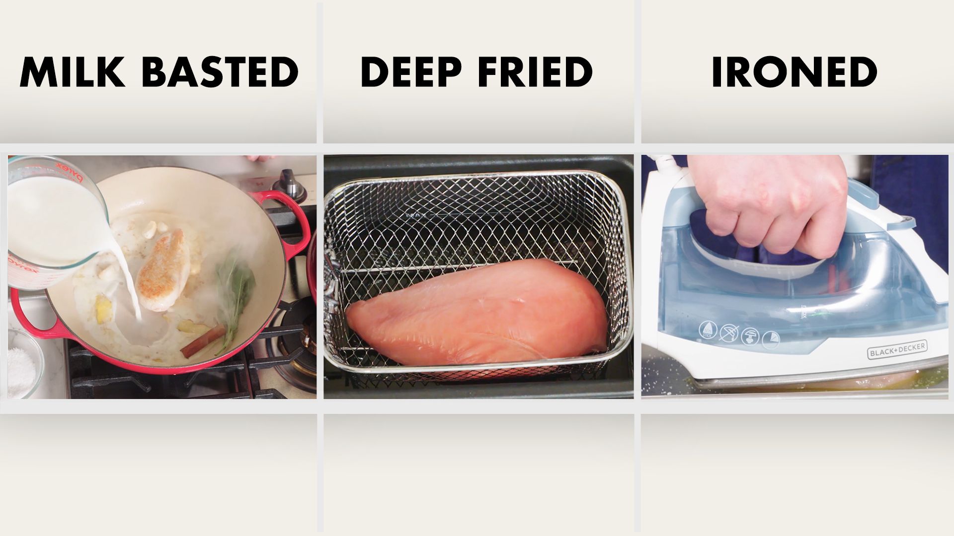 Watch Every Way to Cook a Chicken Breast | Almost Every | Bon Appétit