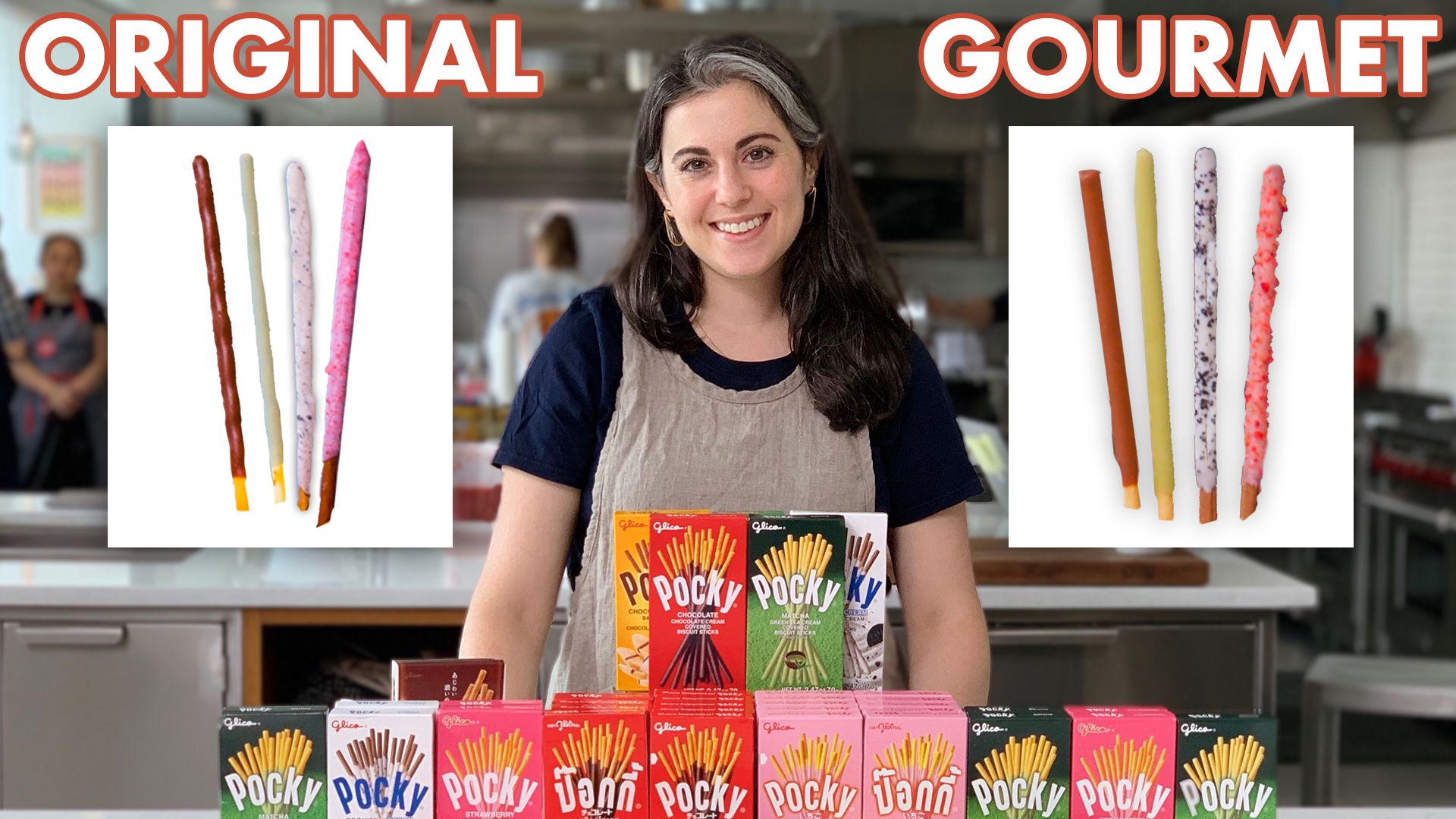 Watch Pastry Chef Attempts to Make Gourmet Pocky, Gourmet Makes
