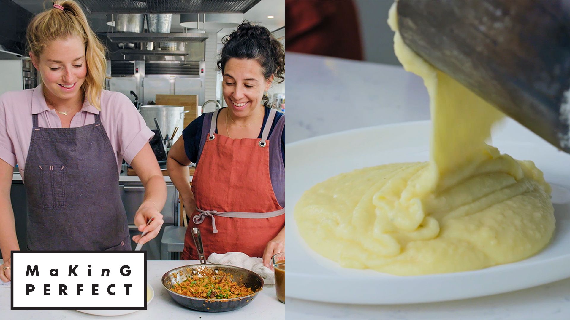 Watch Molly And Carla Try To Make The Perfect Mashed Potatoes Gravy Making Perfect Bon Appetit