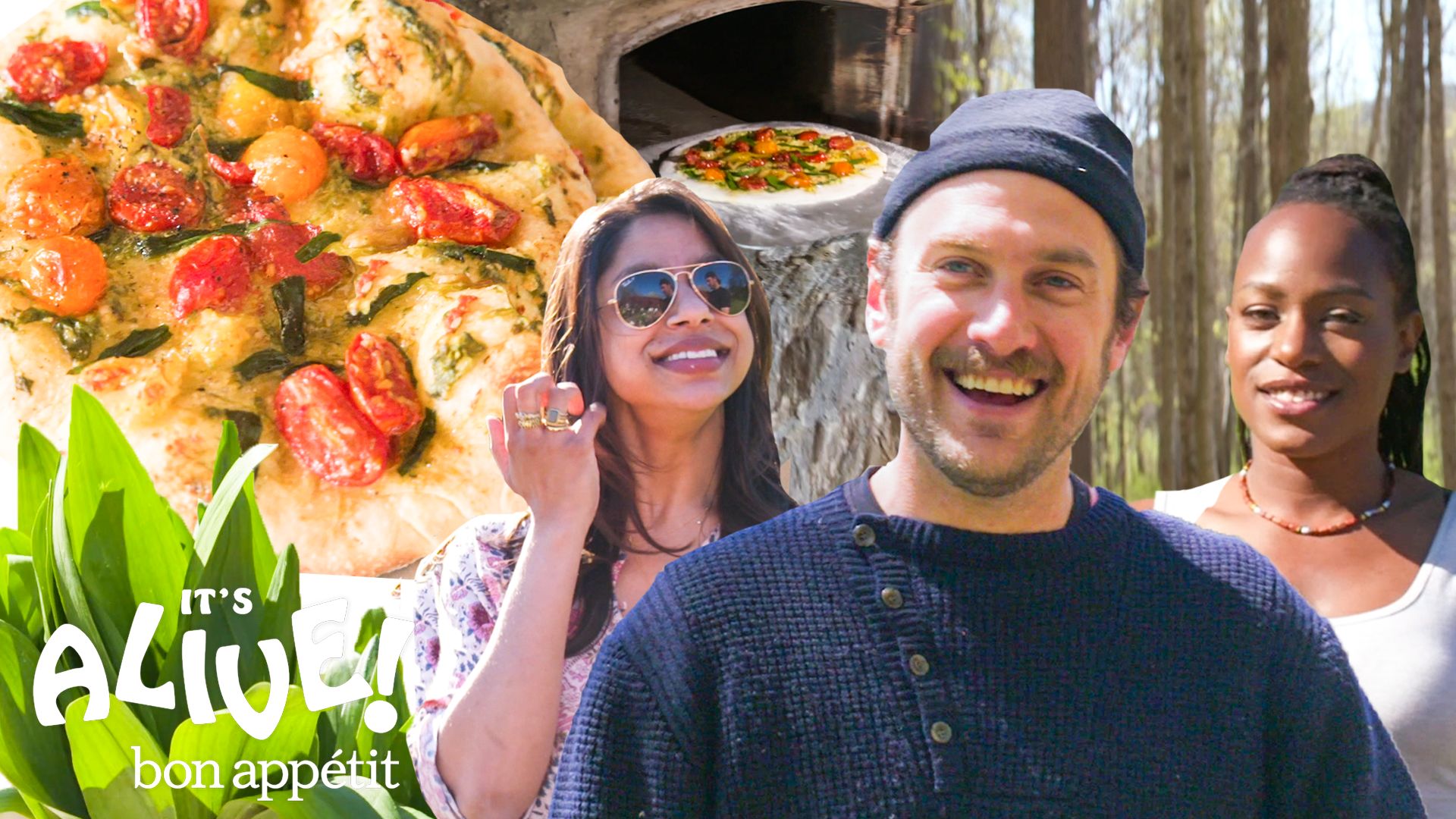 Watch Brad Makes Pizza With Foraged Ramps It's Alive Bon Appétit