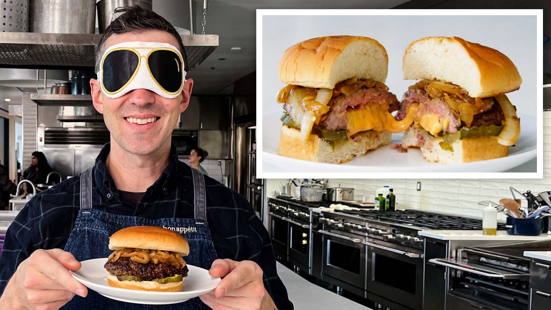 Watch Recreating A Juicy Lucy Cheeseburger From Taste Reverse Engineering Bon Appétit