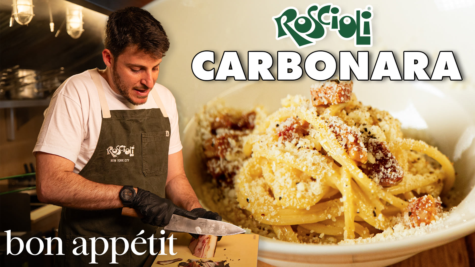 Bonnie Rouges Carbonara Watch How The Best Carbonara in NYC is Made | Made to Order | Bon Appétit