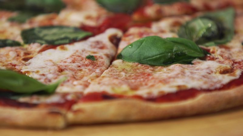 Photo of yummy pizza