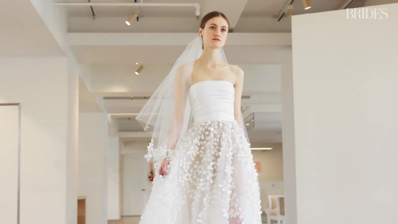 oscar de la renta spring 2019 bridal